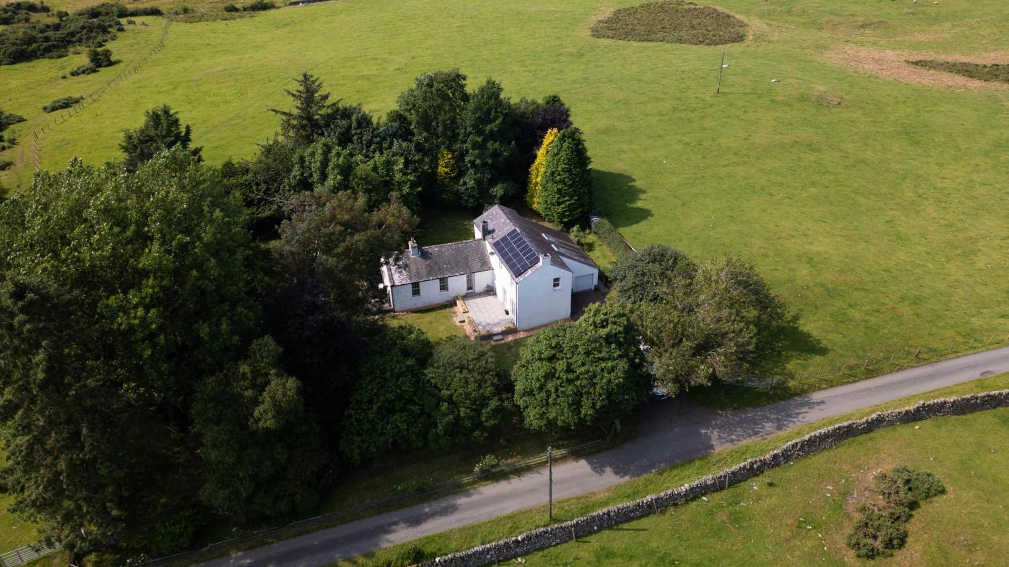 Large Country House With Garden, Outdoor Spa Area & Games Room With Hot Tub And Fire Pit Wigtown Exterior foto